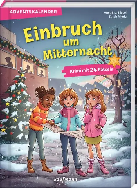 Cover: 9783780618450 | Einbruch um Mitternacht | Adventskalender - Krimi mit 24 Rätseln