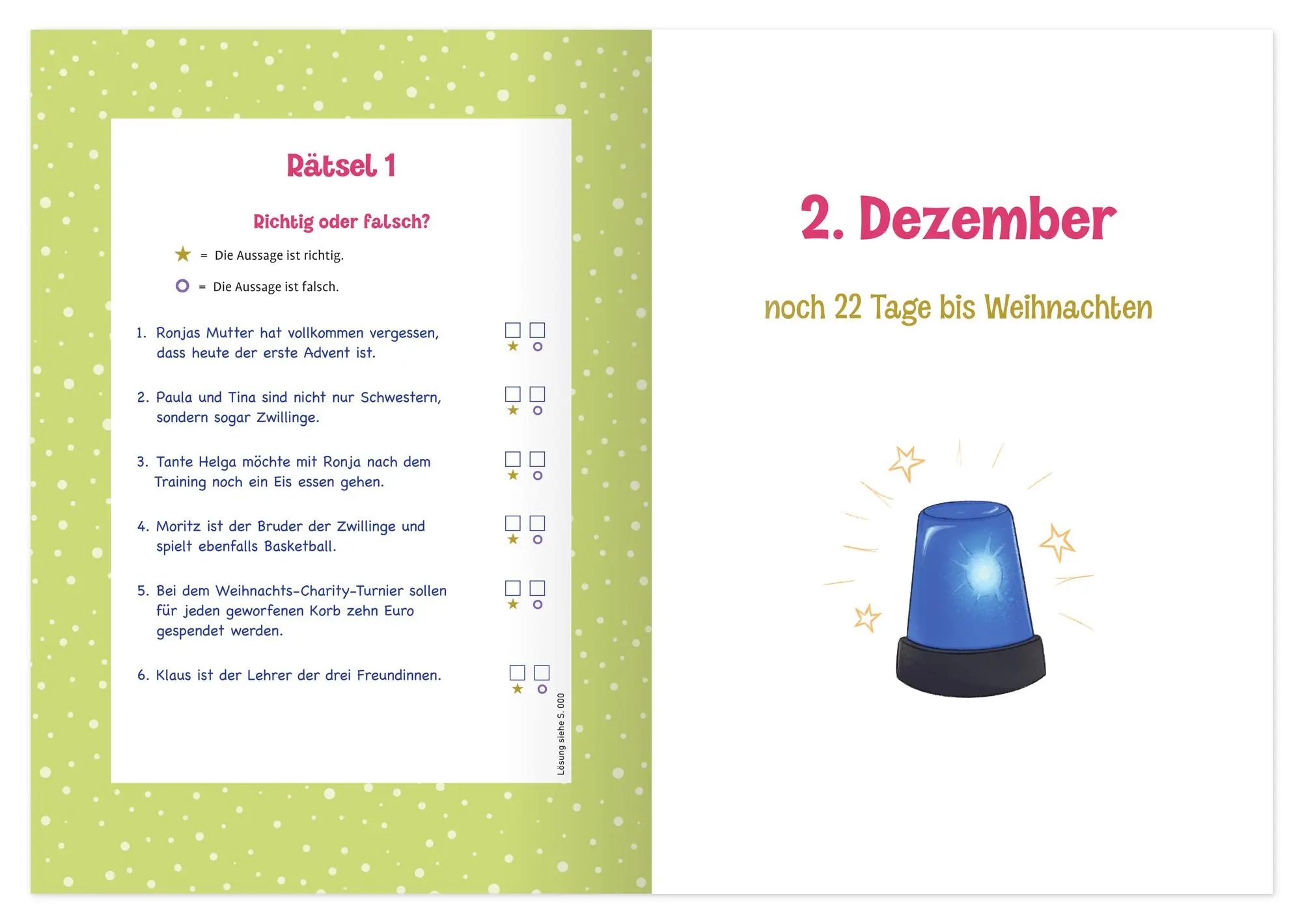 Bild: 9783780618450 | Einbruch um Mitternacht | Adventskalender - Krimi mit 24 Rätseln