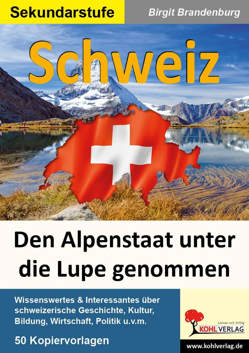 Cover: 9783956868450 | Schweiz | Den Alpenstaat unter die Lupe genommen | Birgit Brandenburg