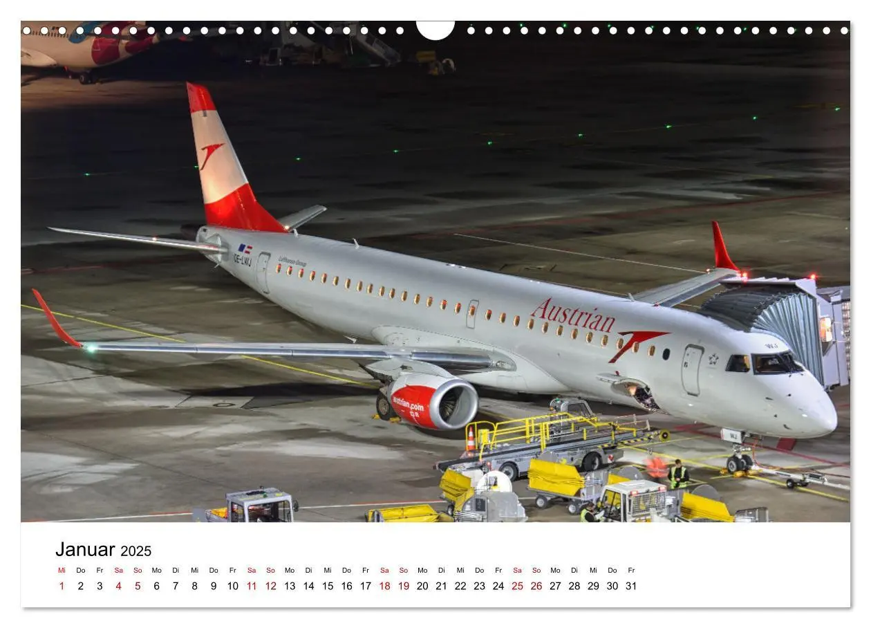 Bild: 9783435018550 | Flugzeuge aller Art (Wandkalender 2025 DIN A3 quer), CALVENDO...