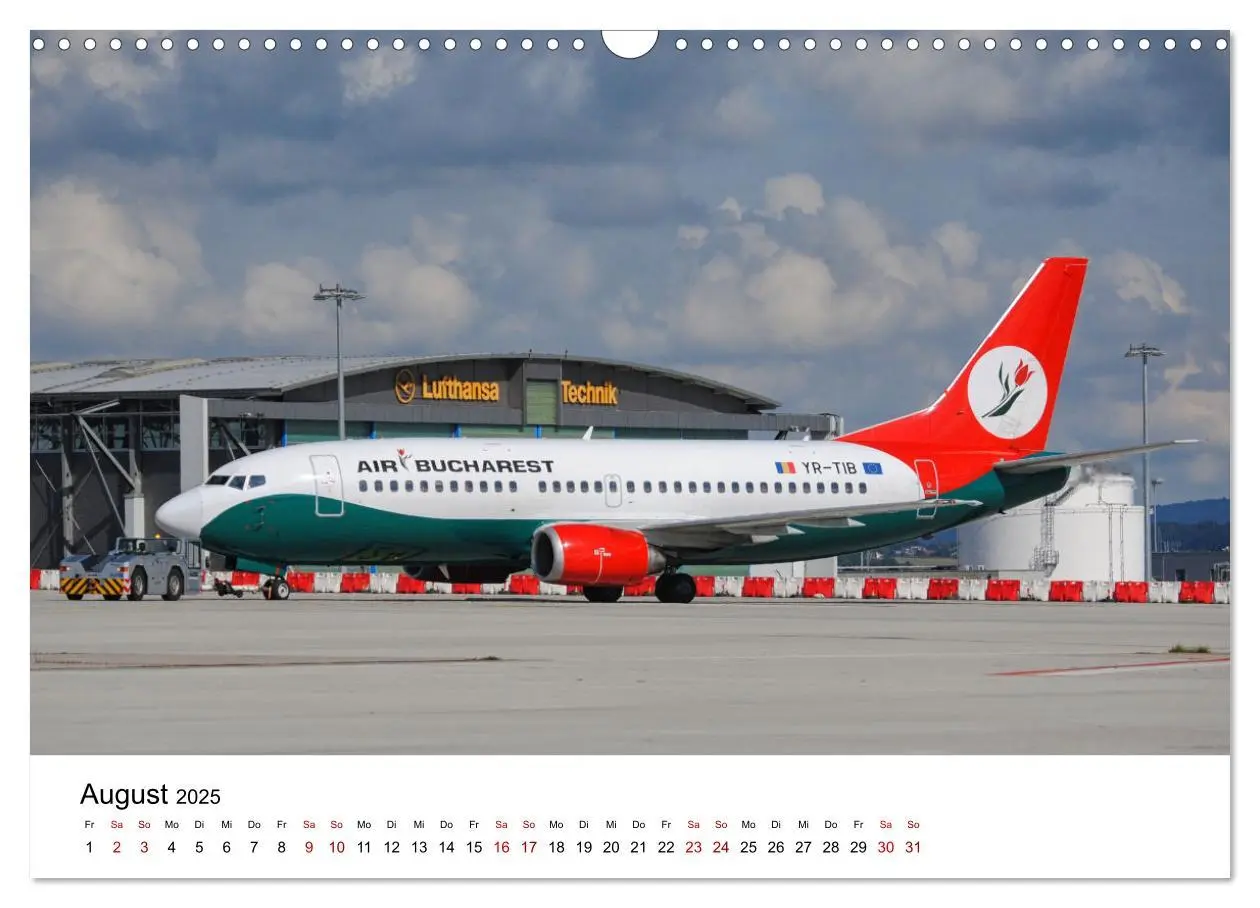 Bild: 9783435018550 | Flugzeuge aller Art (Wandkalender 2025 DIN A3 quer), CALVENDO...