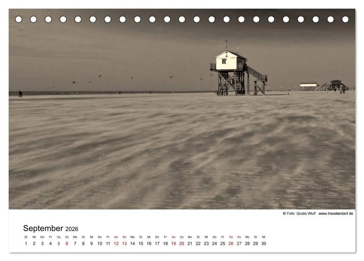 Bild: 9783457898550 | Sankt Peter-Ording. Ein Traum an der Nordsee (Tischkalender 2026...