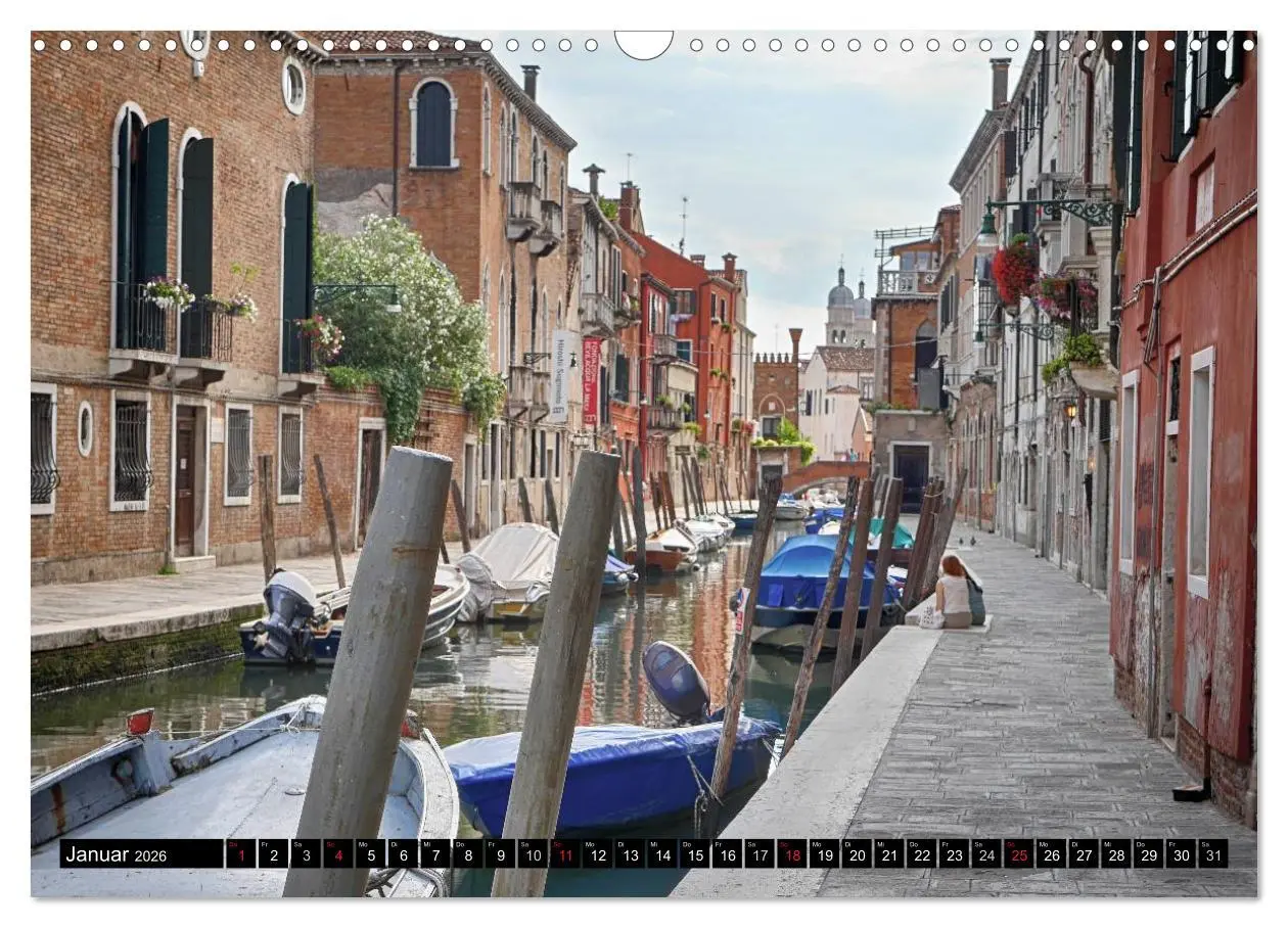 Bild: 9783457968550 | Venedig - Der andere Blick (Wandkalender 2026 DIN A3 quer),...