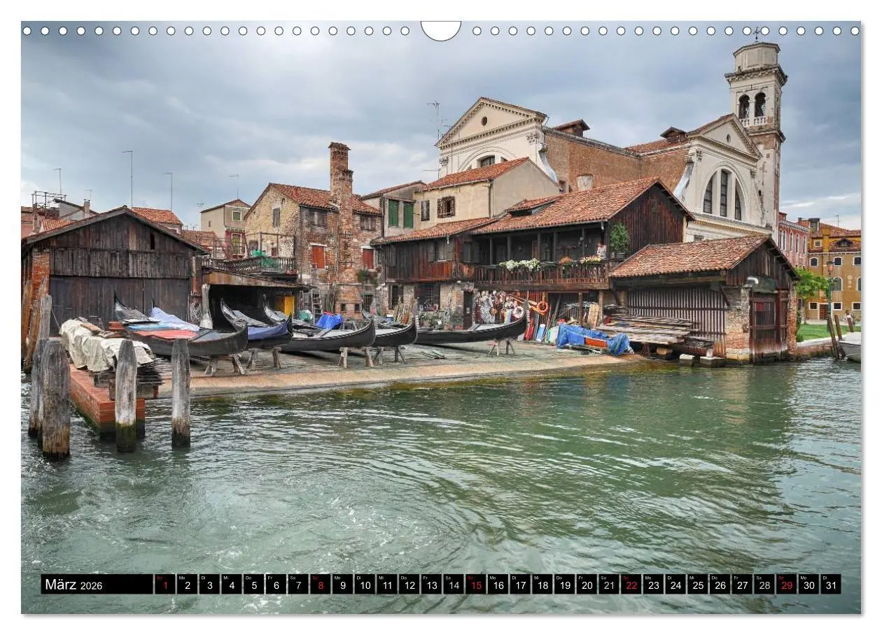 Bild: 9783457968550 | Venedig - Der andere Blick (Wandkalender 2026 DIN A3 quer),...