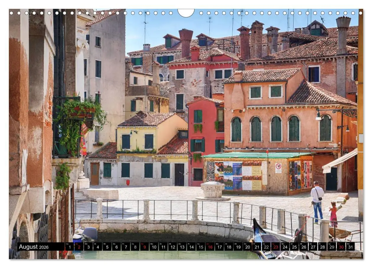 Bild: 9783457968550 | Venedig - Der andere Blick (Wandkalender 2026 DIN A3 quer),...