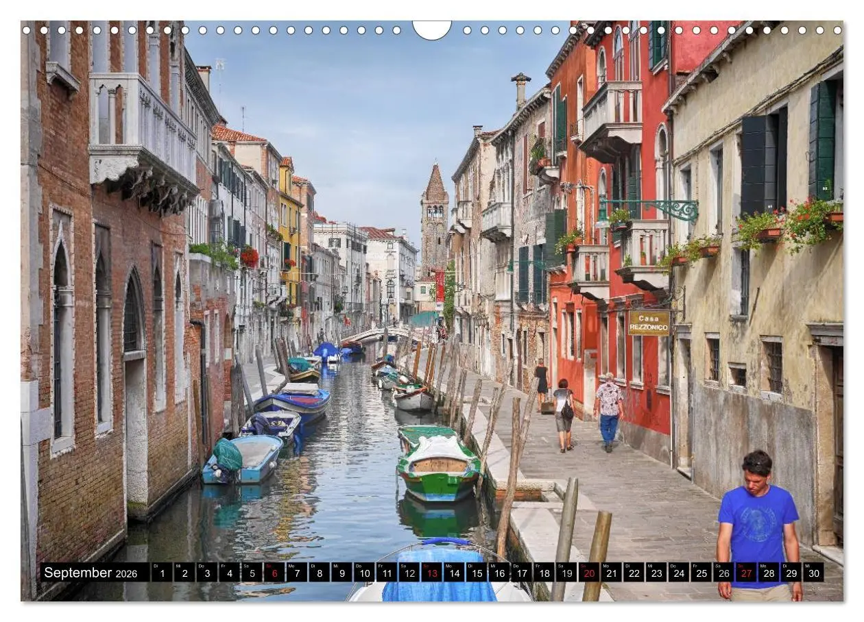 Bild: 9783457968550 | Venedig - Der andere Blick (Wandkalender 2026 DIN A3 quer),...