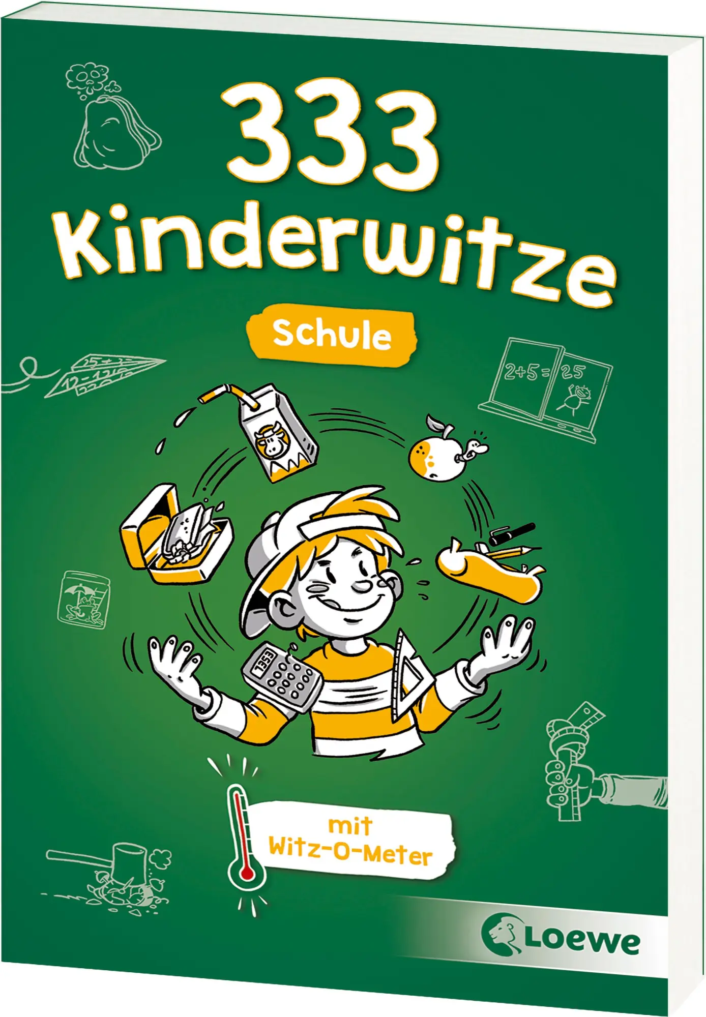 Cover: 9783743218550 | 333 Kinderwitze - Schule | Waldemar Schornsteiner | Taschenbuch | 2024