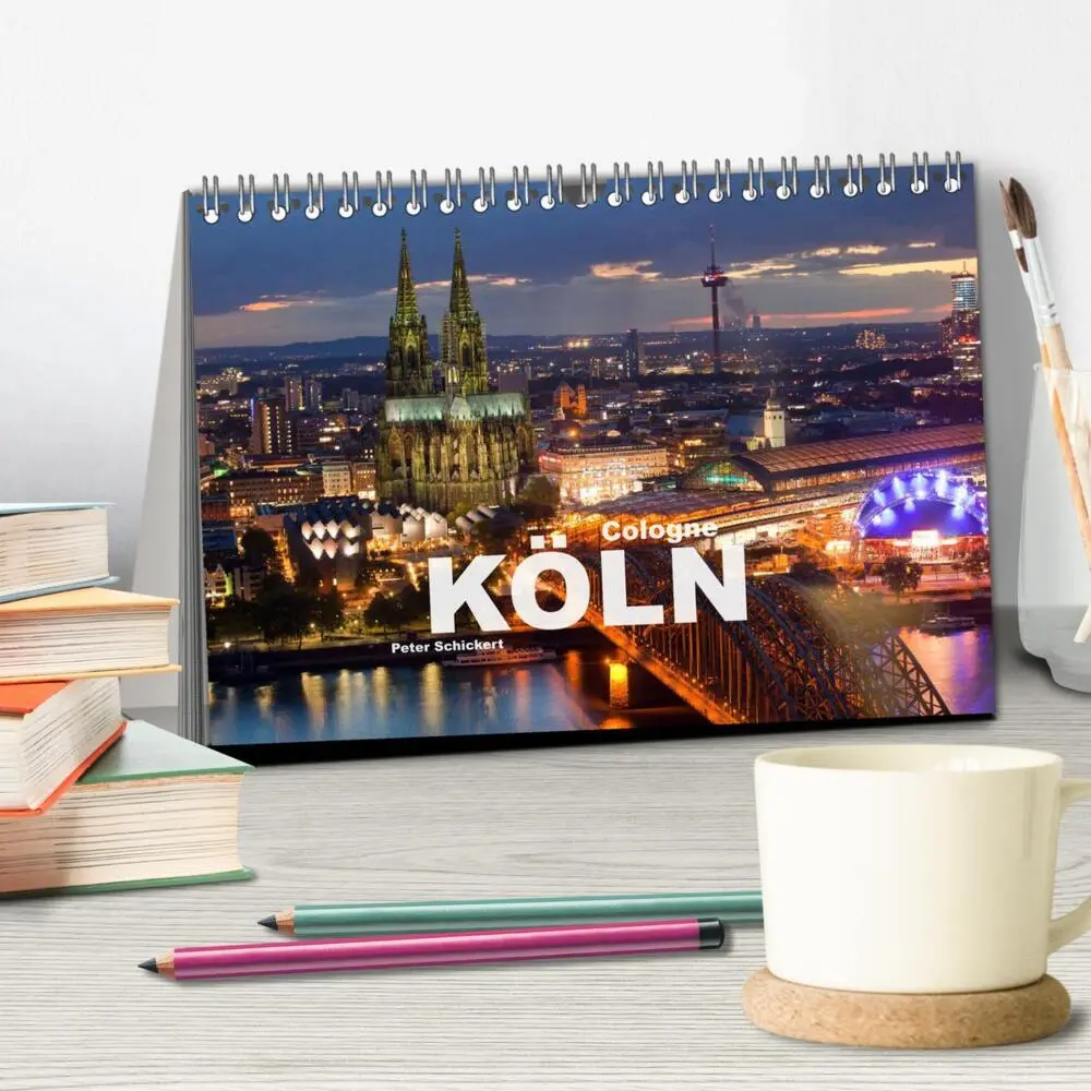 Bild: 9783383848650 | Cologne - Köln (Tischkalender 2025 DIN A5 quer), CALVENDO...