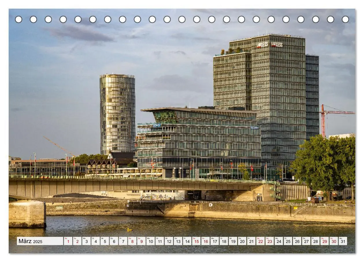 Bild: 9783383848650 | Cologne - Köln (Tischkalender 2025 DIN A5 quer), CALVENDO...