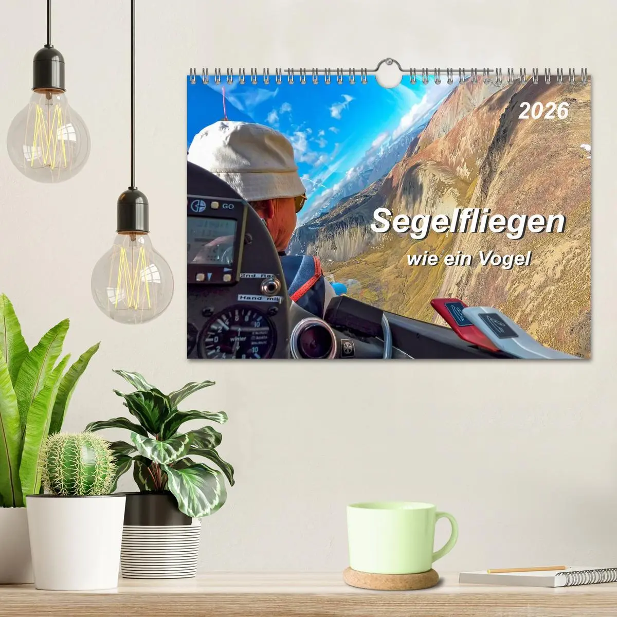 Bild: 9783516048650 | Segelfliegen - wie ein Vogel (Wandkalender 2026 DIN A4 quer),...