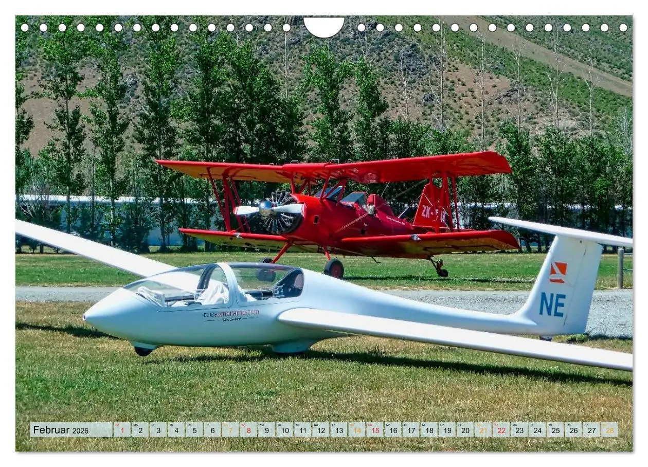 Bild: 9783516048650 | Segelfliegen - wie ein Vogel (Wandkalender 2026 DIN A4 quer),...