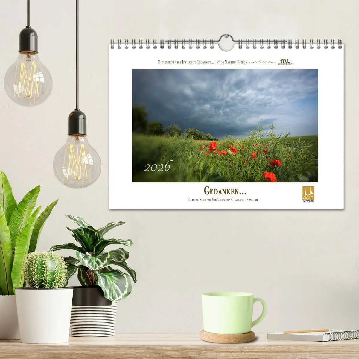 Bild: 9783516118650 | Gedanken... Bildkalender mit Sprüchen (Wandkalender 2026 DIN A4...