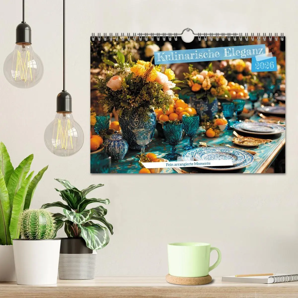 Bild: 9783516738650 | Kulinarische Eleganz (Wandkalender 2026 DIN A4 quer), CALVENDO...