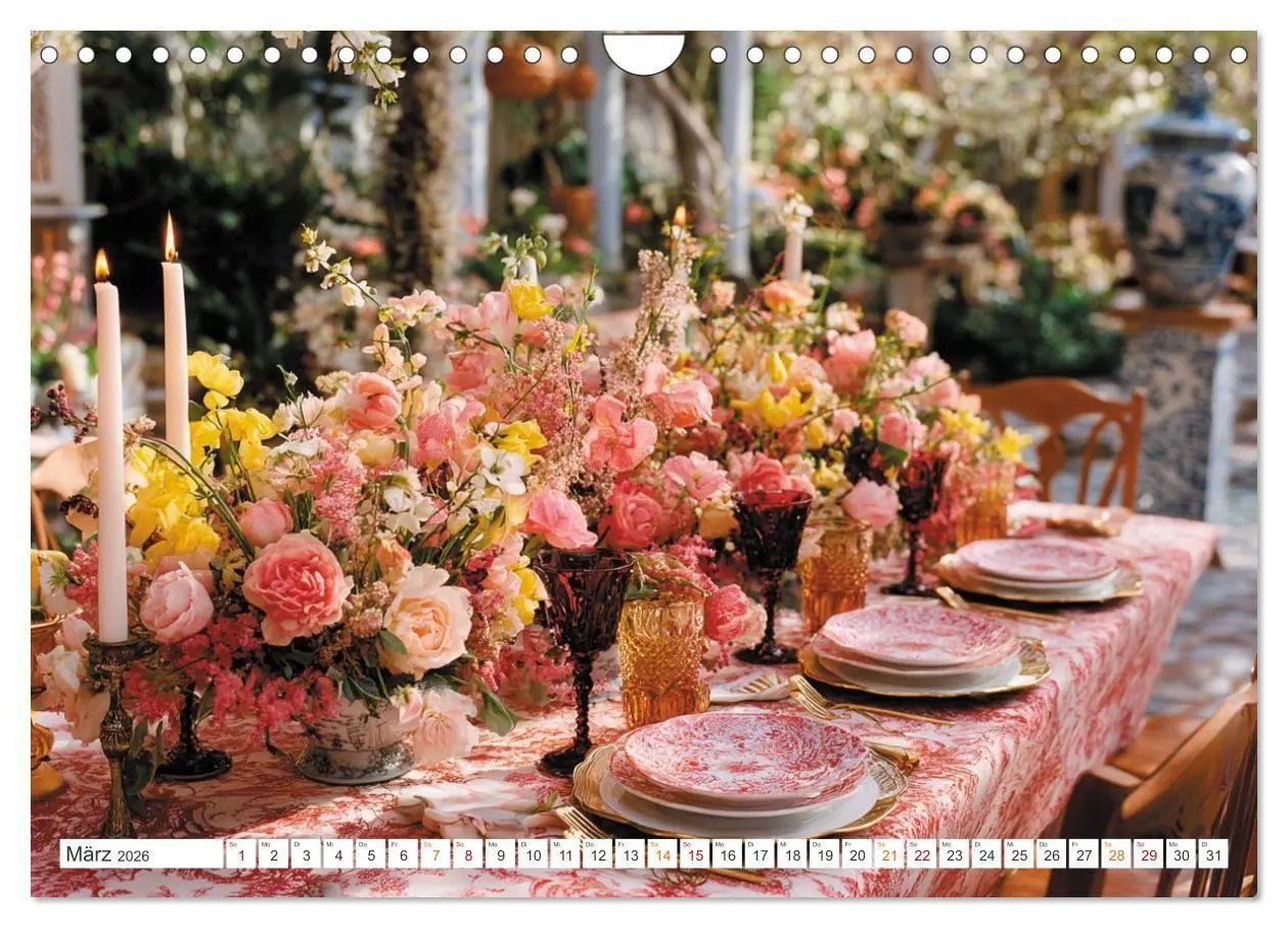 Bild: 9783516738650 | Kulinarische Eleganz (Wandkalender 2026 DIN A4 quer), CALVENDO...