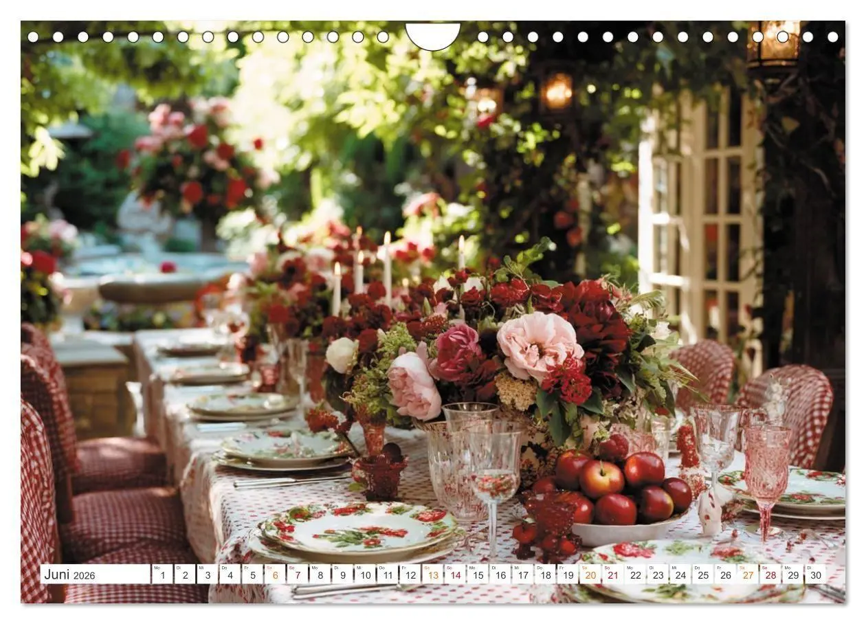 Bild: 9783516738650 | Kulinarische Eleganz (Wandkalender 2026 DIN A4 quer), CALVENDO...