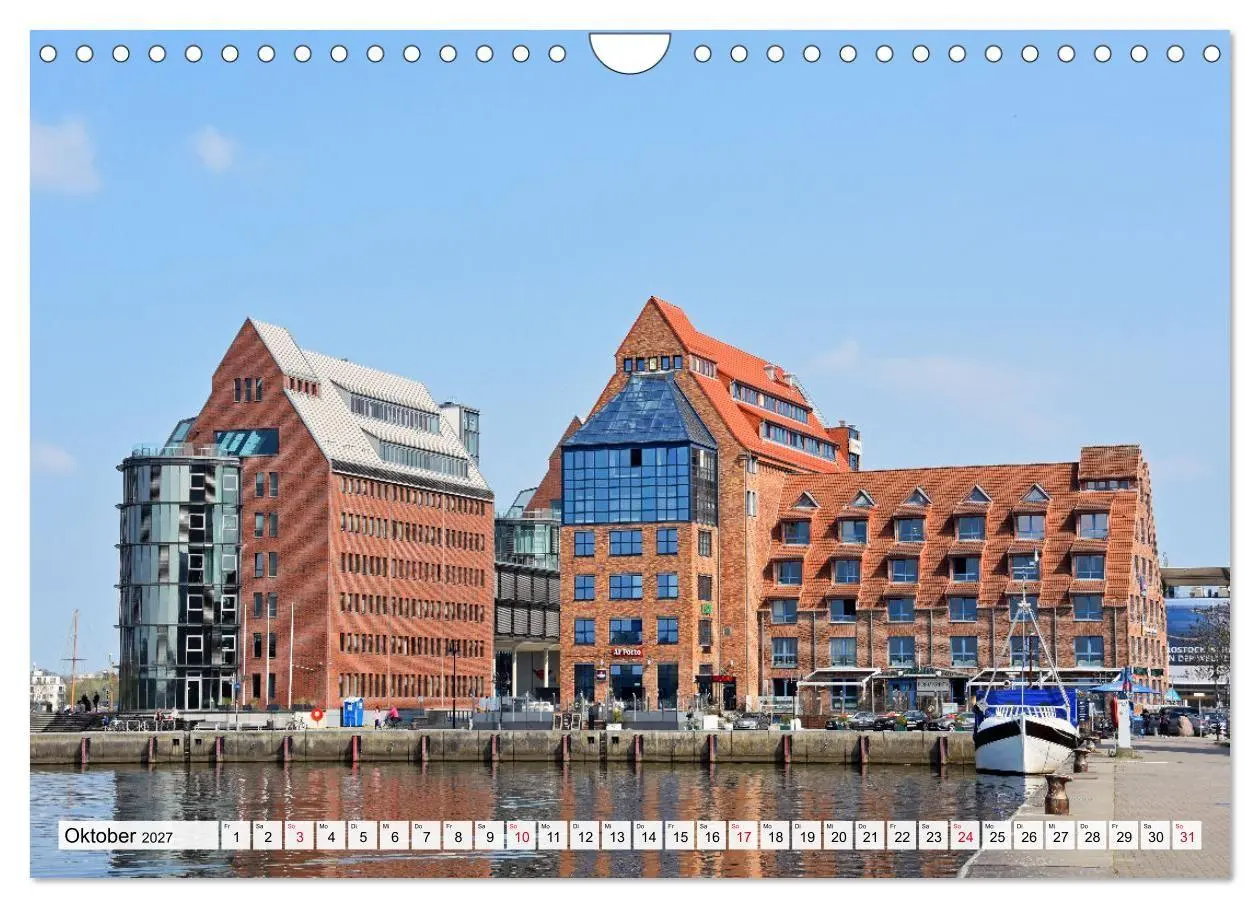 Bild: 9783569518650 | Hansestadt ROSTOCK, das Tor zur Ostsee (Wandkalender 2027 DIN A4...
