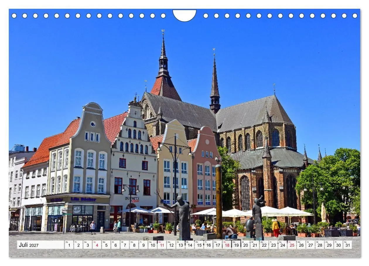 Bild: 9783569518650 | Hansestadt ROSTOCK, das Tor zur Ostsee (Wandkalender 2027 DIN A4...