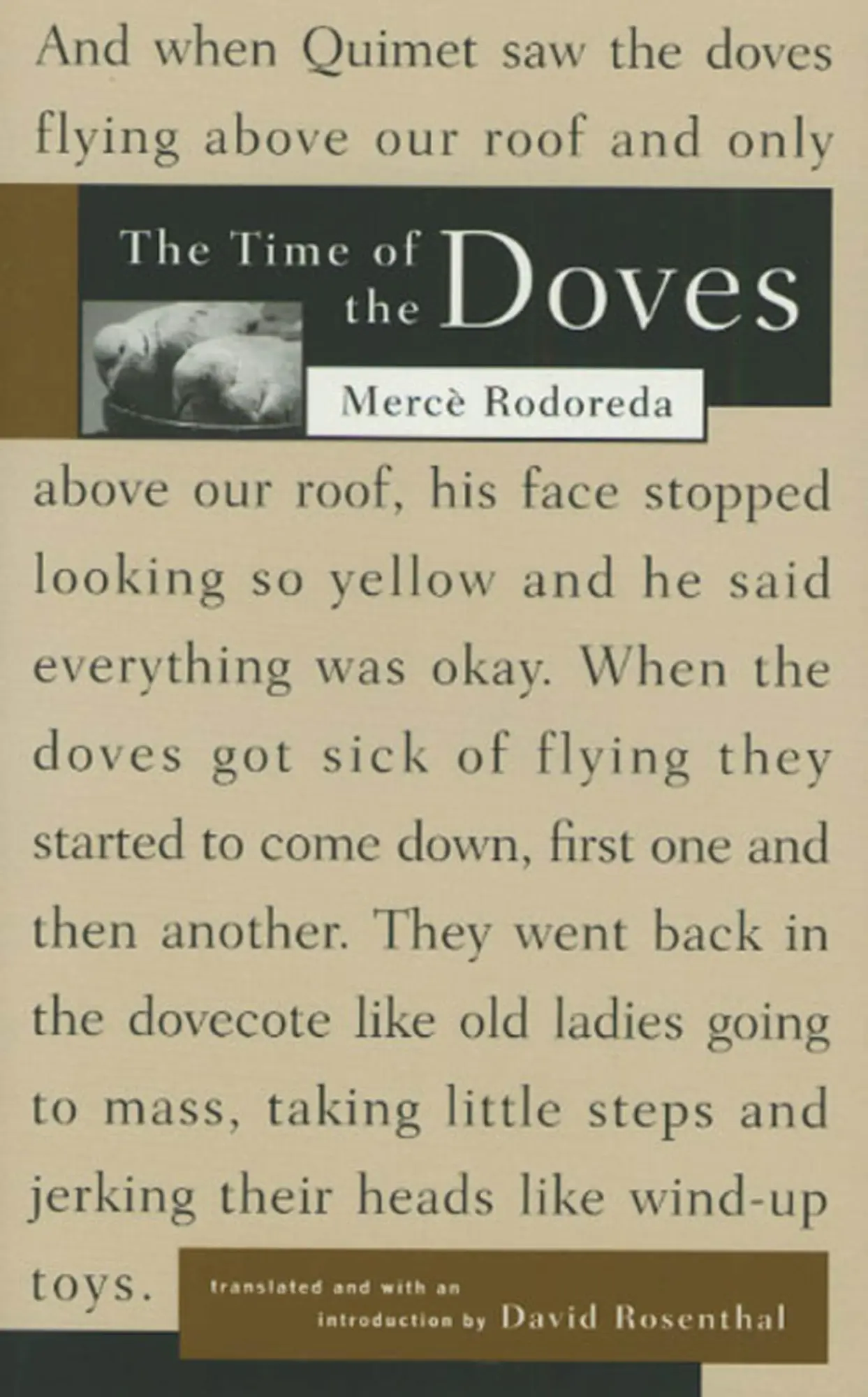 Cover: 9780915308750 | The Time of the Doves | Mercè Rodoreda | Taschenbuch | Englisch | 1986