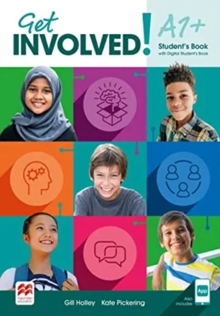 Cover: 9781380068750 | Get Involved! A1+ Student's Book with Student's App and Digital...