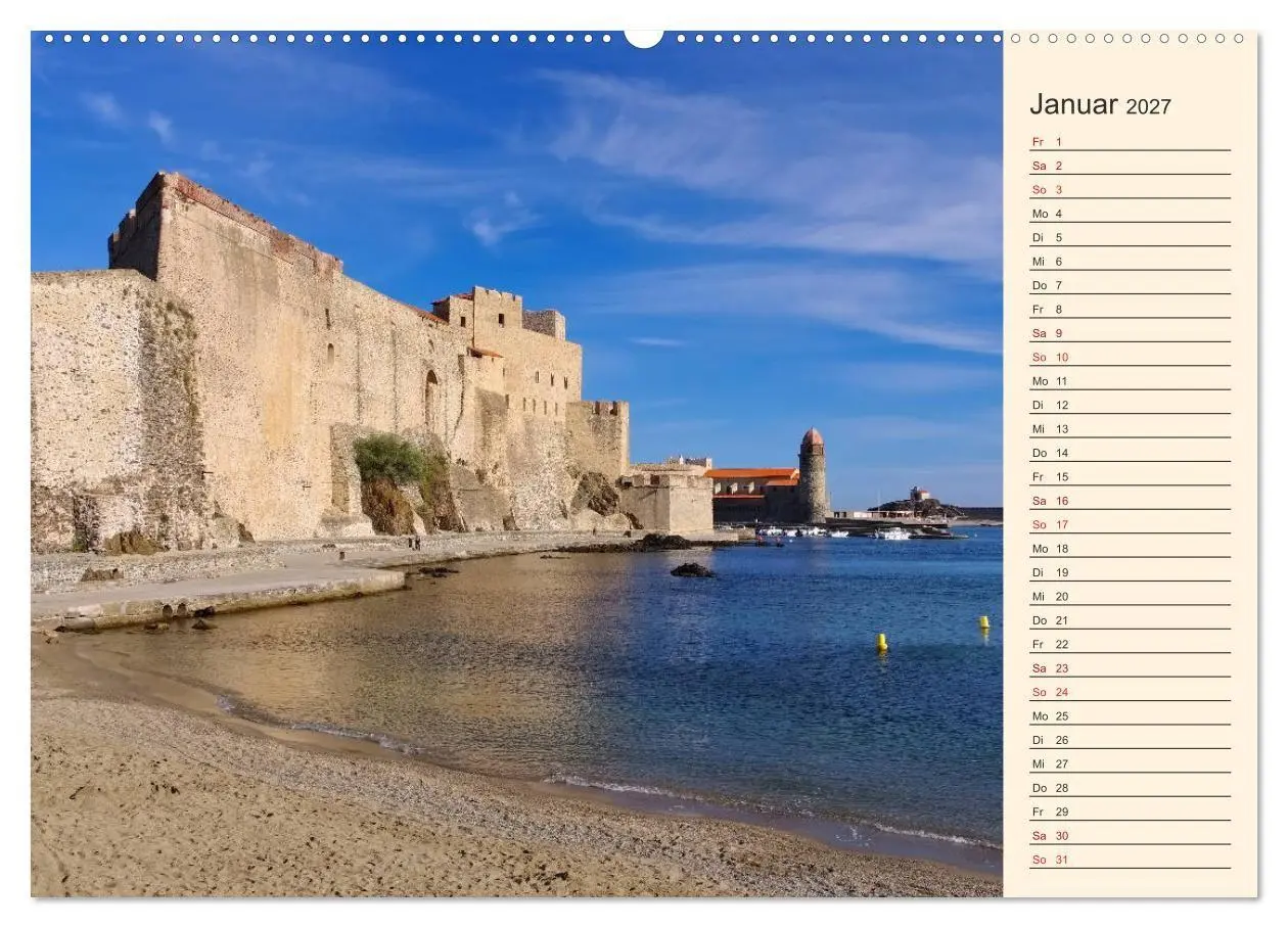 Bild: 9783569818750 | Collioure - Perle der Cote Vermeille (Wandkalender 2027 DIN A2...