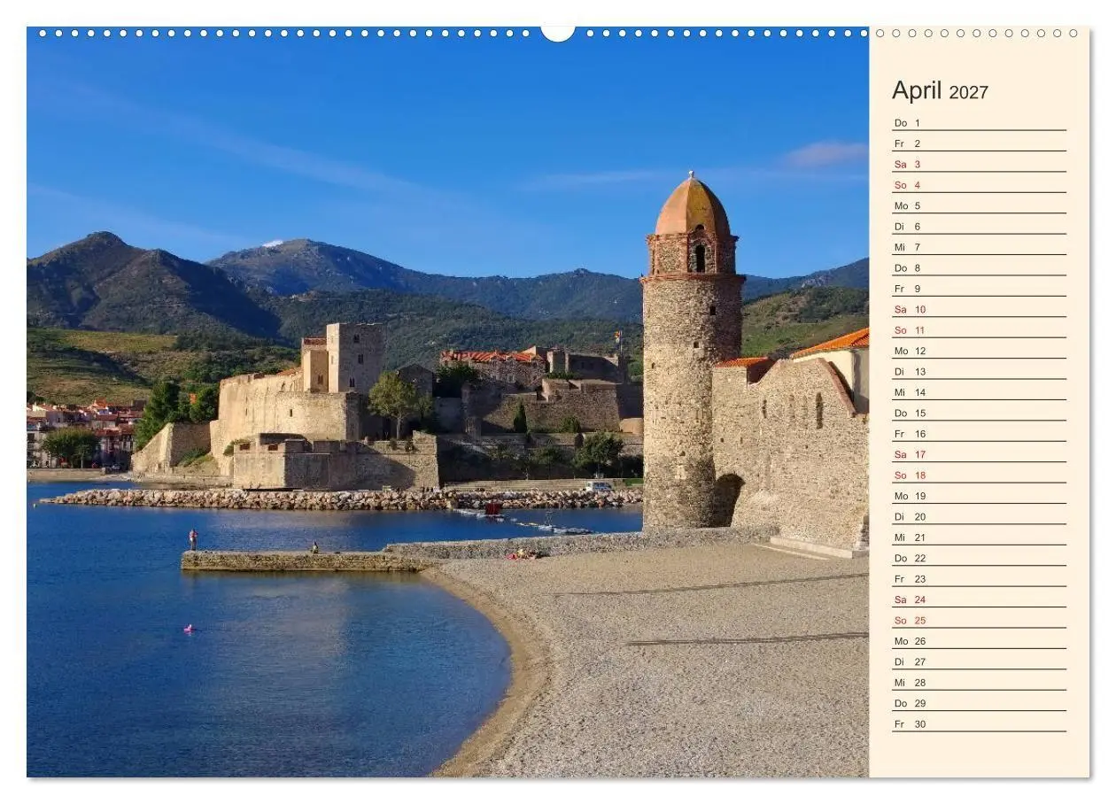 Bild: 9783569818750 | Collioure - Perle der Cote Vermeille (Wandkalender 2027 DIN A2...