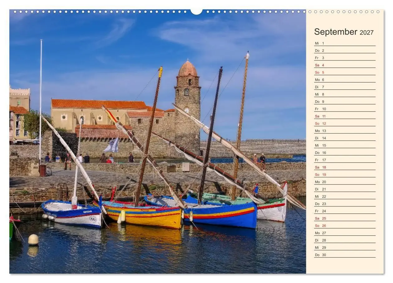 Bild: 9783569818750 | Collioure - Perle der Cote Vermeille (Wandkalender 2027 DIN A2...