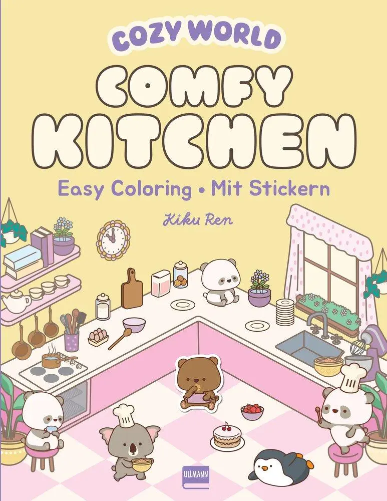 Cover: 9783741528750 | Cozy World - Comfy Kitchen (mit Stickern) | Ullmann Medien | Buch