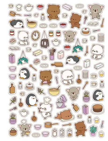 Bild: 9783741528750 | Cozy World - Comfy Kitchen (mit Stickern) | Ullmann Medien | Buch