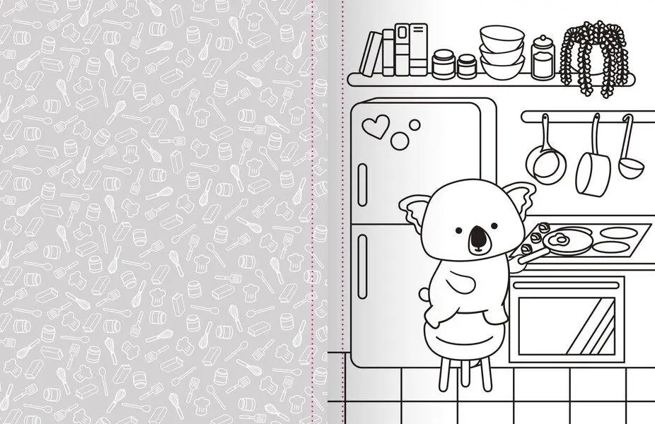 Bild: 9783741528750 | Cozy World - Comfy Kitchen (mit Stickern) | Ullmann Medien | Buch
