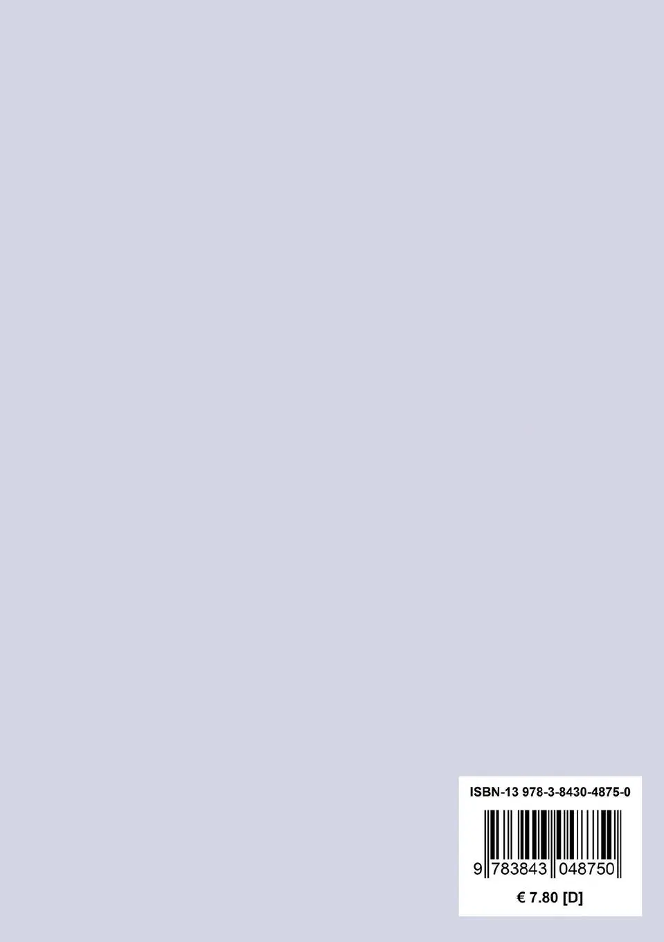 Rückseite: 9783843048750 | Die Mitschuldigen | Ein Lustspiel in einem Akte | Goethe | Taschenbuch
