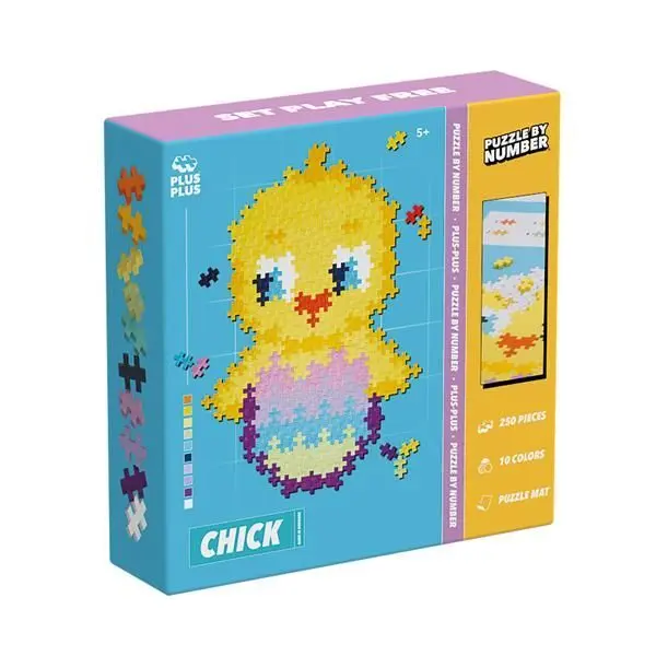 Cover: 5710409108850 | Plus-Plus 250 Kreativ Bausteine Puzzle Küken | 9603964 | 2024