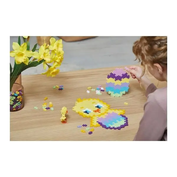 Bild: 5710409108850 | Plus-Plus 250 Kreativ Bausteine Puzzle Küken | 9603964 | 2024