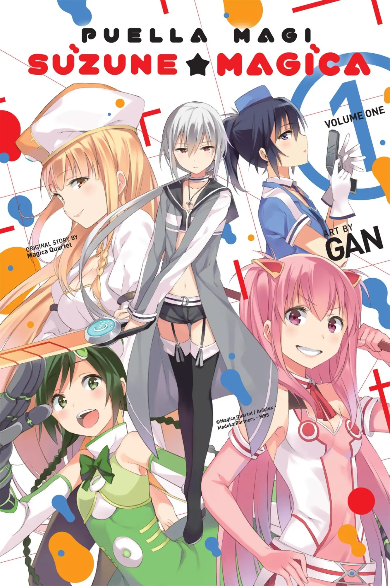 Cover: 9780316348850 | Puella Magi Suzune Magica, Vol. 1 | Volume 1 | Magica Magica Quartet