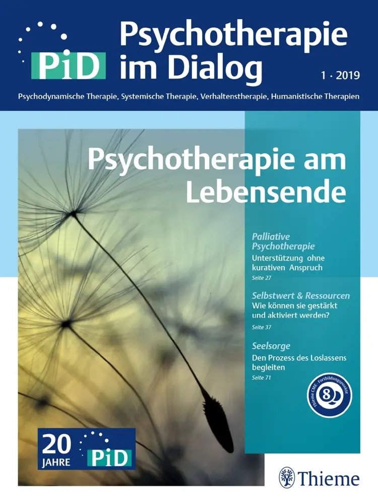 Cover: 9783132428850 | Psychotherapie am Lebensende | PiD - Psychotherapie im Dialog | Buch