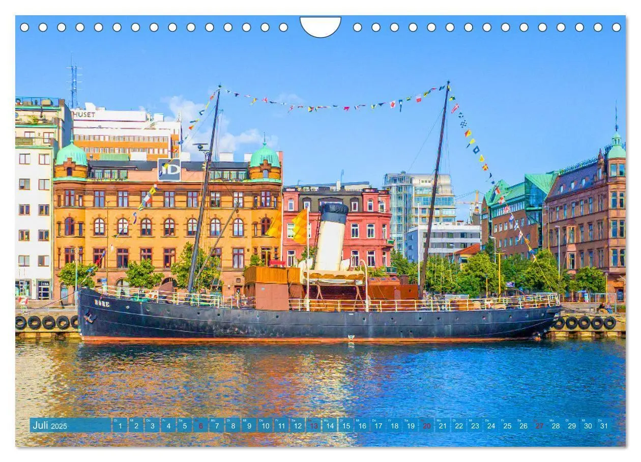 Bild: 9783383828850 | Malmö in Schweden (Wandkalender 2025 DIN A4 quer), CALVENDO...