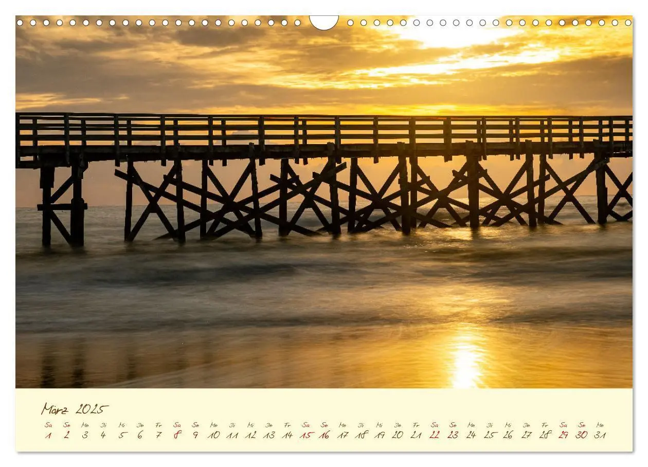 Bild: 9783383998850 | Sankt Peter-Ording: Die raue Schönheit an der Nordsee (Wandkalender...