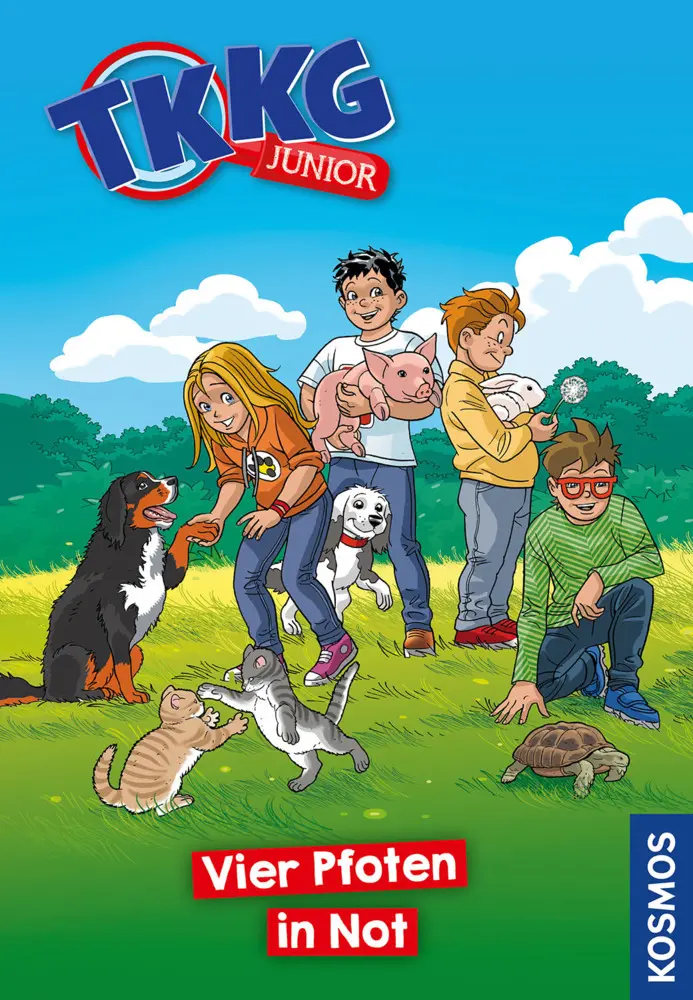 Cover: 9783440178850 | TKKG Junior, 17, Vier Pfoten in Not | Kirsten Vogel | Buch | 128 S.