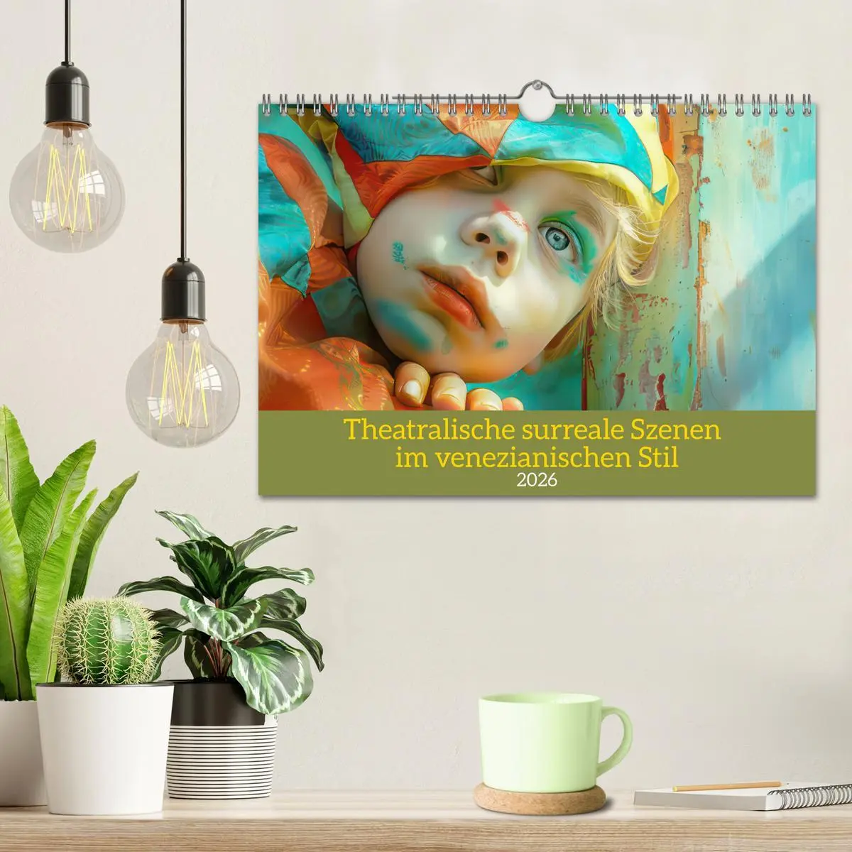 Bild: 9783457318850 | Theatralische surreale Szenen im venezianischen Stil (Wandkalender...