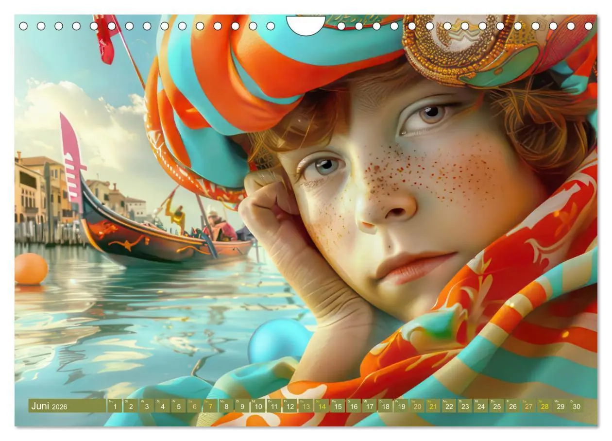 Bild: 9783457318850 | Theatralische surreale Szenen im venezianischen Stil (Wandkalender...
