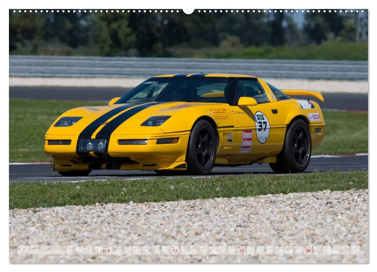 Bild: 9783457868850 | Corvette Racing 2026 (Wandkalender 2026 DIN A2 quer), CALVENDO...