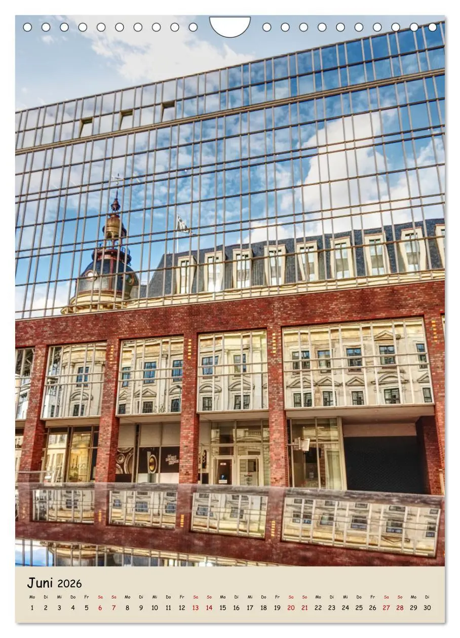 Bild: 9783516338850 | Hamburg Spiegelungen 2026 (Wandkalender 2026 DIN A4 hoch), CALVENDO...