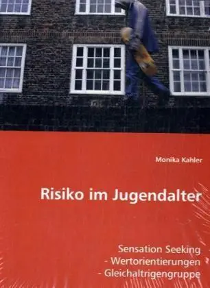 Cover: 9783639028850 | Risiko im Jugendalter | Monika Kahler | Taschenbuch | Deutsch