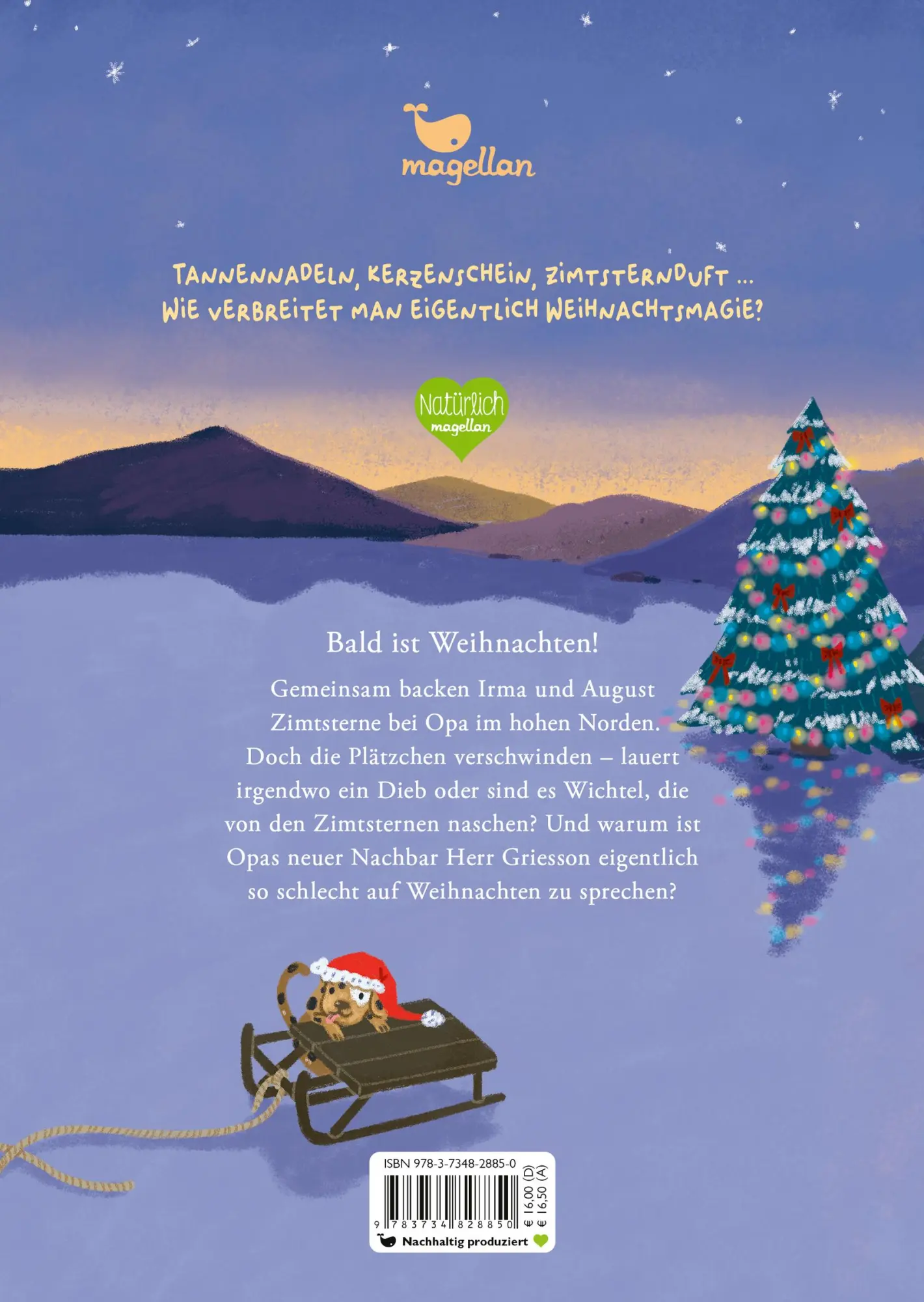Rückseite: 9783734828850 | Zimtsternewinter | Weihnachtliches Vorlesebuch ab 5 Jahren | Buch