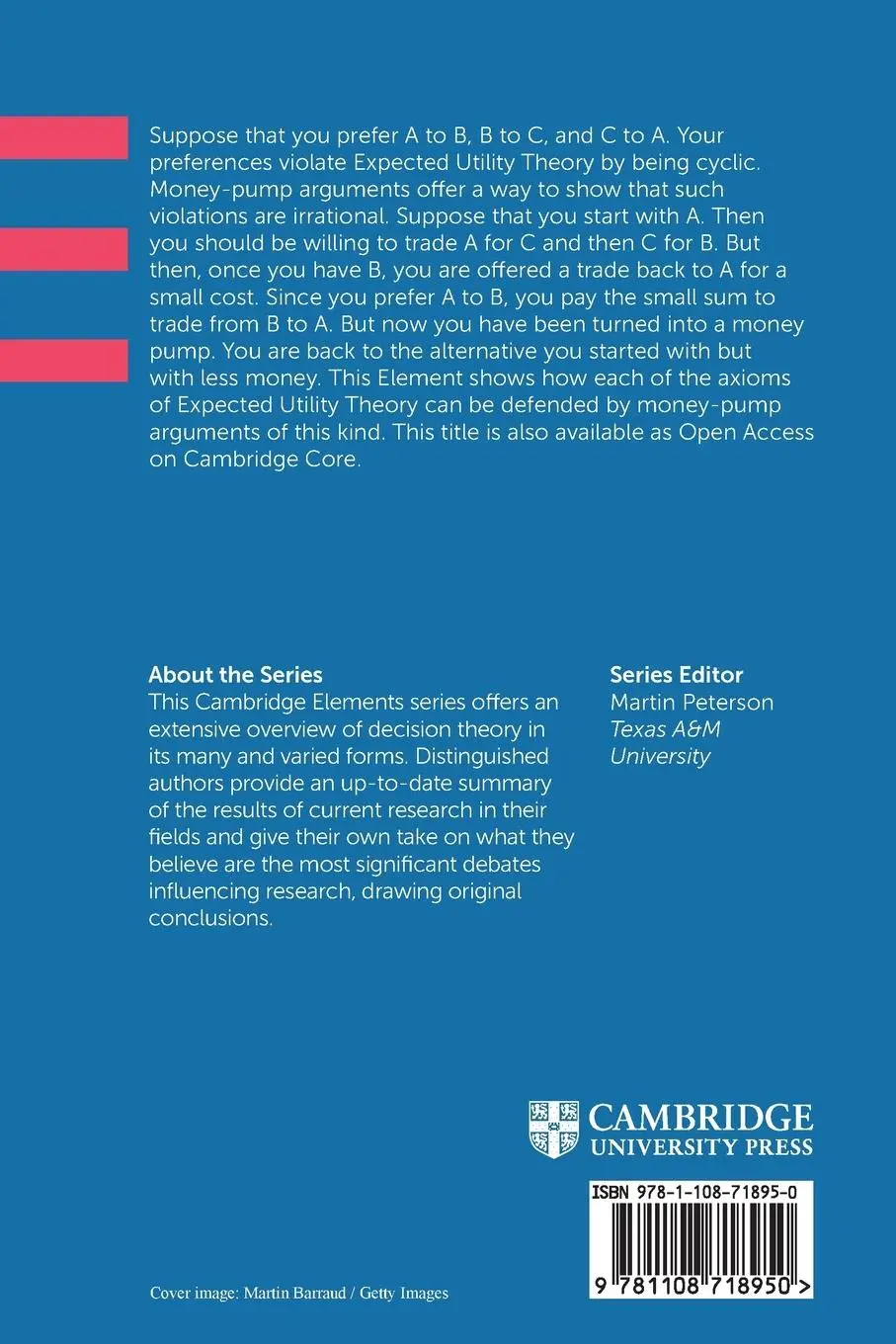 Rückseite: 9781108718950 | Money-Pump Arguments | Johan E. Gustafsson | Taschenbuch | Englisch