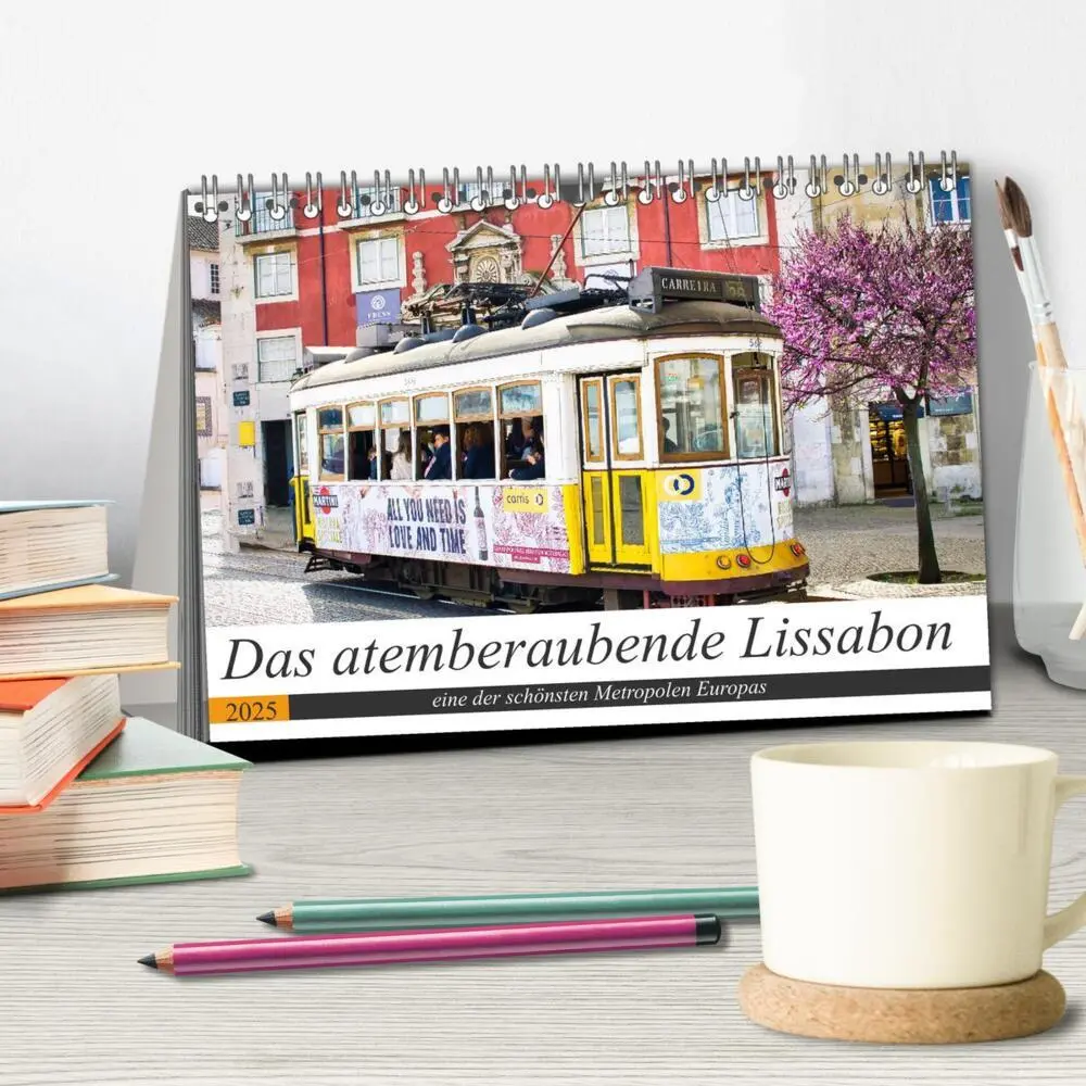 Bild: 9783435078950 | Das atemberaubende Lissabon (Tischkalender 2025 DIN A5 quer),...