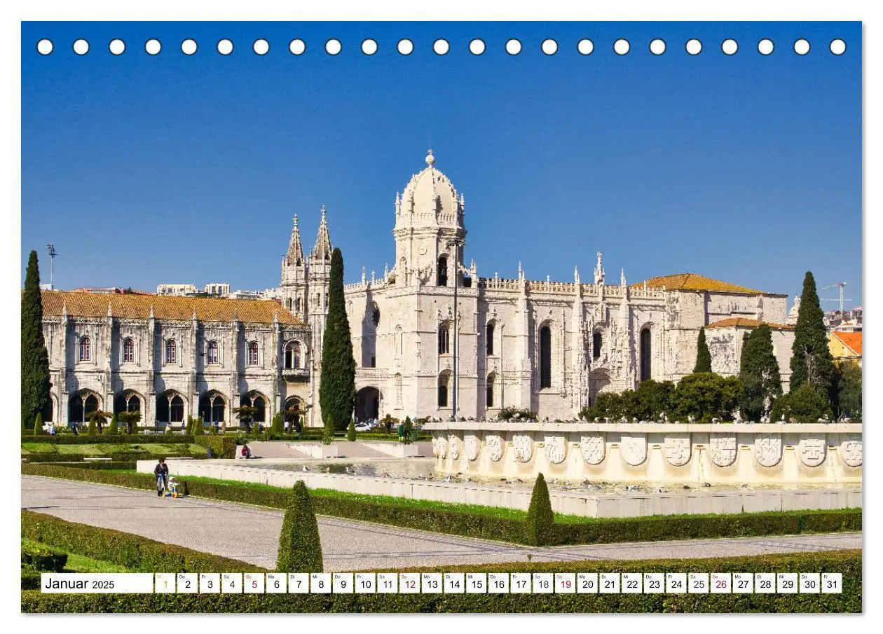 Bild: 9783435078950 | Das atemberaubende Lissabon (Tischkalender 2025 DIN A5 quer),...