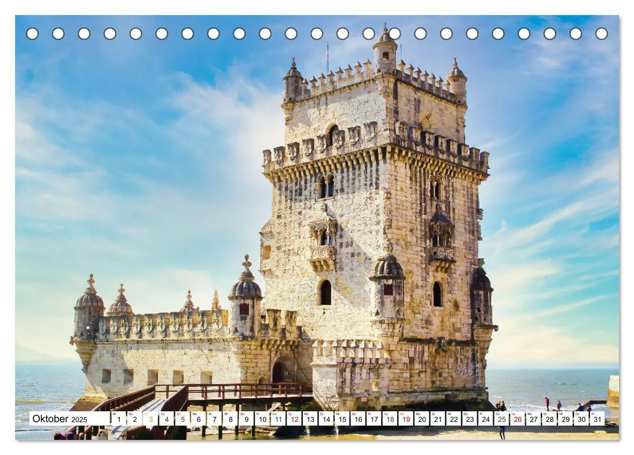 Bild: 9783435078950 | Das atemberaubende Lissabon (Tischkalender 2025 DIN A5 quer),...