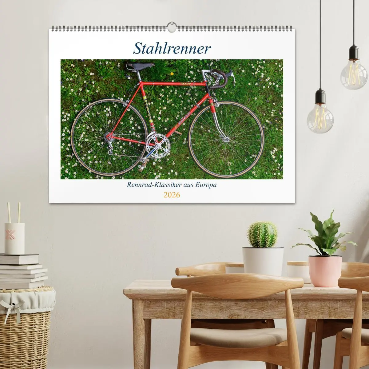 Bild: 9783457548950 | Stahlrenner - Rennrad-Klassiker aus Europa (Wandkalender 2026 DIN...