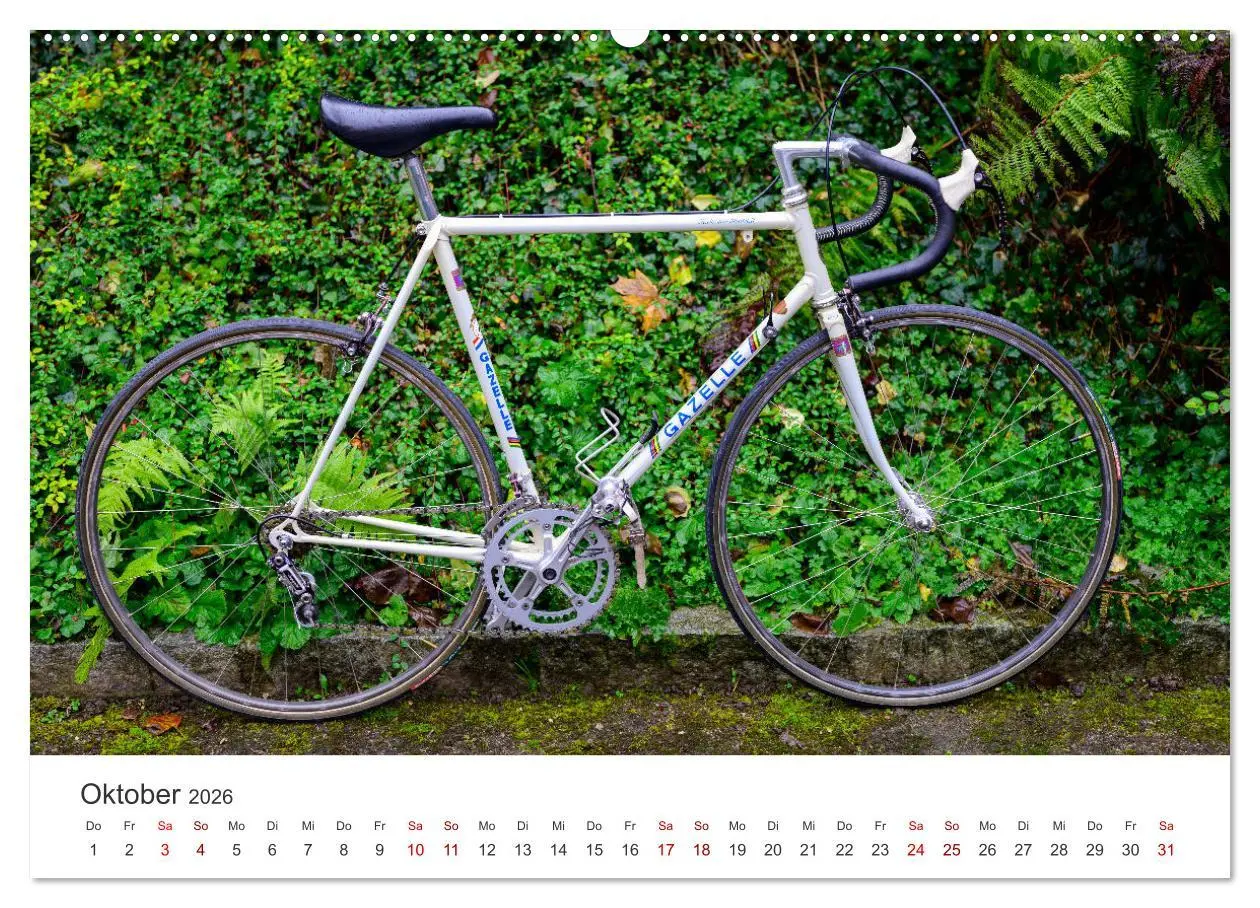 Bild: 9783457548950 | Stahlrenner - Rennrad-Klassiker aus Europa (Wandkalender 2026 DIN...