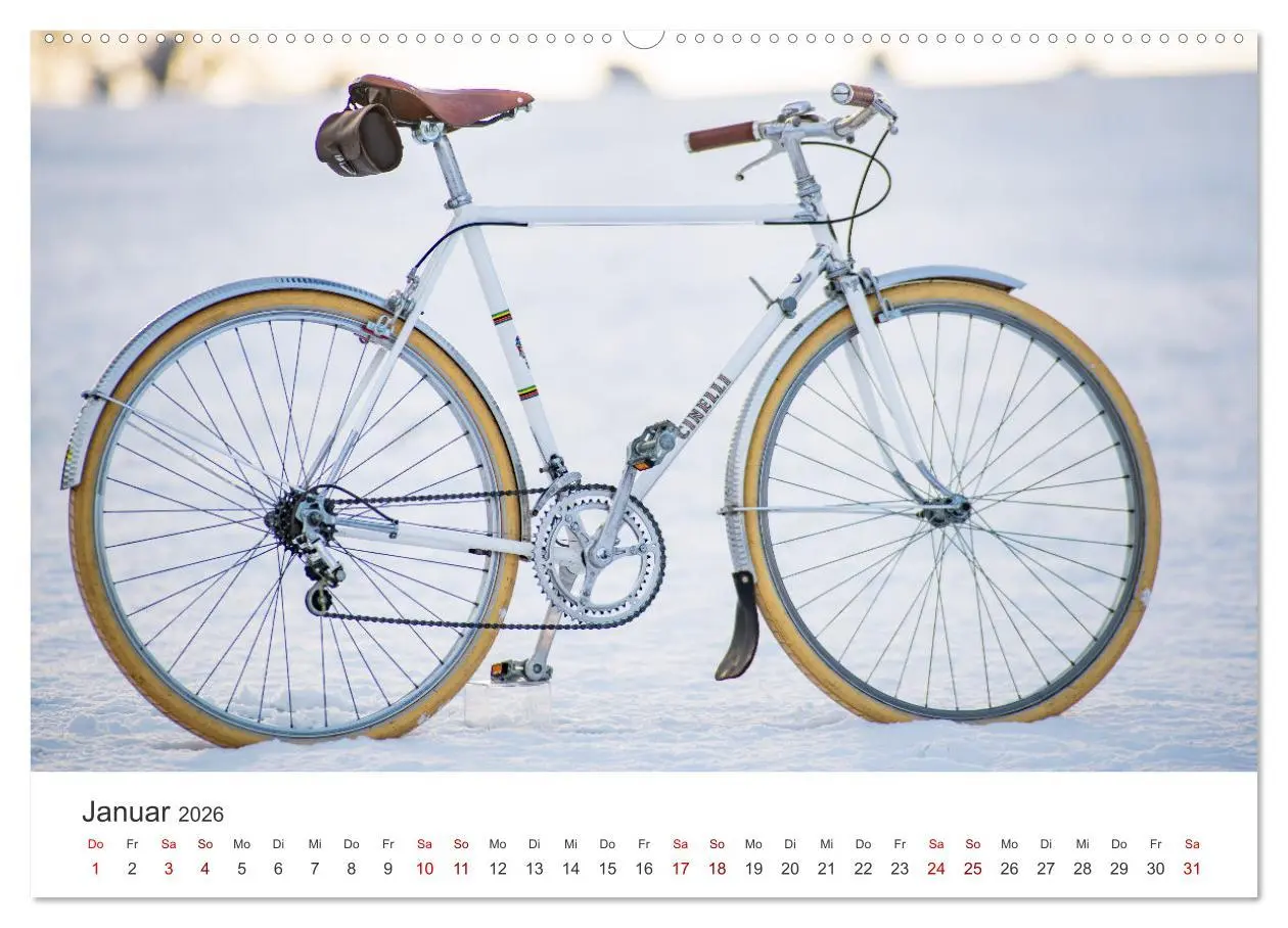 Bild: 9783457548950 | Stahlrenner - Rennrad-Klassiker aus Europa (Wandkalender 2026 DIN...